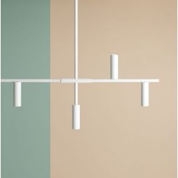 Aldex Trevo lampa podsufitowa 7x35 W biała 1104T