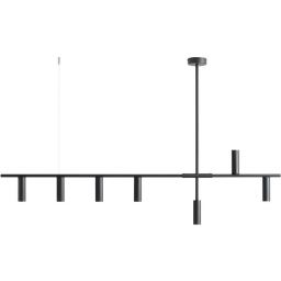 Aldex Trevo lampa podsufitowa 7x35 W czarna 1104T1