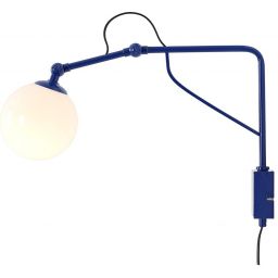 Aldex Soho Glass kinkiet 1x10 W niebieski 1105C25_M