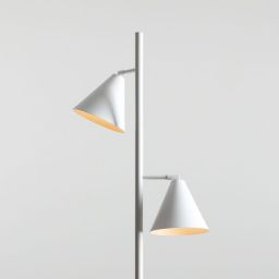 Aldex Form lampa stojąca 2x15 W biała 1108A_2