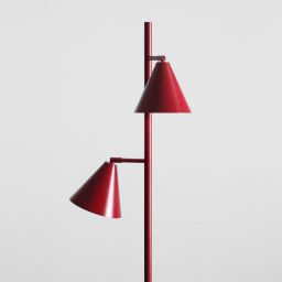 Aldex Form lampa stojąca 2x15 W czerwona 1108A15_2