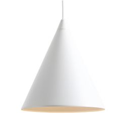 Aldex Form lampa wisząca 1x15 W biała 1108G