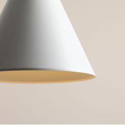 Aldex Form lampa wisząca 1x15 W biała 1108G