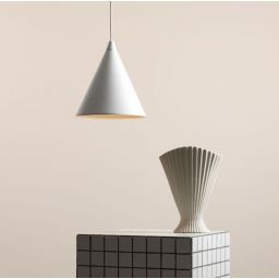 Aldex Form lampa wisząca 1x15 W biała 1108G