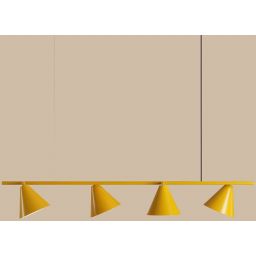 Aldex Form lampa wisząca 4x15 W żółta 1108L14