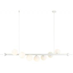 Aldex Wave lampa wisząca 7x10 W biała 1115T