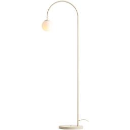 Aldex Una lampa stojąca 1x10 W kremowa 1116A9
