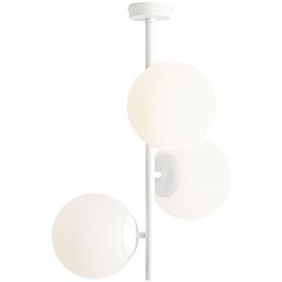 Aldex Fin lampa podsufitowa 3x15 W biała 1120PL_E_M