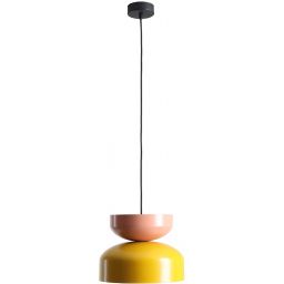 Aldex Tula lampa wisząca 1x15 W łososiowa/żółta 1132G14_11_C