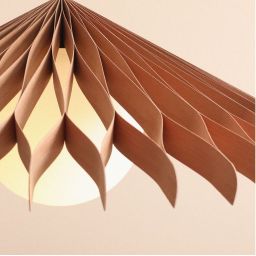 Aldex Nature Sun XL lampa wisząca 1x15 W brązowa 1140G_XL