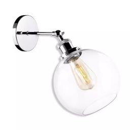 Altavola Design New York Loft No.2 kinkiet 1x40W chrom/transparent LA035/W_chrom