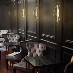 Altavola Design Velo kinkiet 1x12W złoty/przezroczysty LA101/W_gold