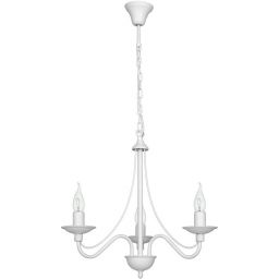 Aldex Róża lampa wisząca 3x10 W biała 397E