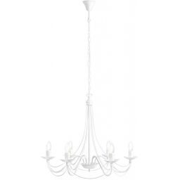 Aldex Róża lampa wisząca 6x10 W biała 397K