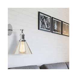 Altavola Design New York Loft kinkiet 1x60W chrom/przezroczysty LA034/W_chrom
