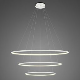 Altavola Design Ledowe Okręgi lampa wisząca 99W biała LA075/P_80_in_3k_white