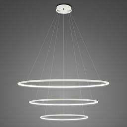 Altavola Design Ledowe Okręgi lampa wisząca 110W biała LA075/P_80_in_4k_white
