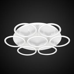 Altavola Design Ledowe Okręgi lampa podsufitowa 86W biały LA078/CE_7_out_3k_white