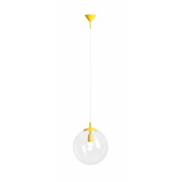 Aldex Globe lampa wisząca 1x15 W żółta 562G14