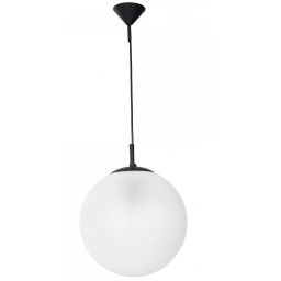 Aldex Globe lampa wisząca 1x15 W biała/czarna 562G6