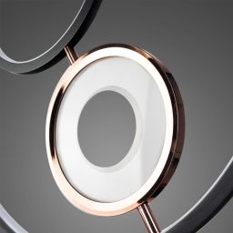 Altavola Design Seppia lampa wisząca 61W czarny/złoty LA115/P_85_1+3_3k_black_gold