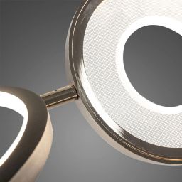 Altavola Design Seppia lampa wisząca 61W czarny/złoty LA115/P_85_1+3_3k_black_gold