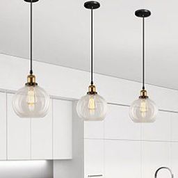 Altavola Design New York Loft lampa wisząca 1x40W mosiądz/przezroczysty LA035/P