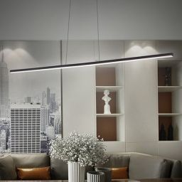 Altavola Design Linea lampa wisząca ściemnialna 15W czarny LA089/P_120_4k_black_dimm