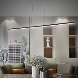 Altavola Design Linea lampa wisząca 1x20W LED czarna LA089/P_120_4k_20W_black