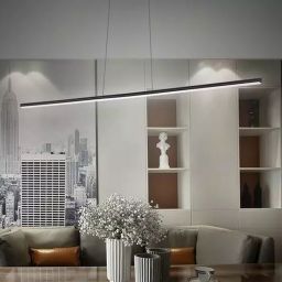 Altavola Design Linea lampa wisząca 1x16 W czarna LA089/P_100_4k_16W_black