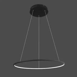 Altavola Design Ledowe Okręgi lampa wisząca 1x32W LED czarna LA073/P_60_in_4k_32W_black