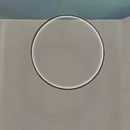 Altavola Design Ledowe Okręgi lampa wisząca 1x43W LED czarna LA073/X_80_in_4k_43W_black