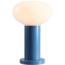 Aldex Flo S lampa stołowa 1x10 W niebieska 7000B31_S