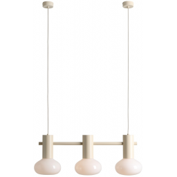 Aldex Flo III lampa wisząca 3x10 W kremowa 7000E9_S