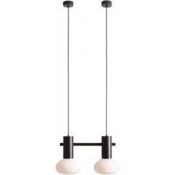 Aldex Flo lampa wisząca 2x10 W brązowa 7000H28_S