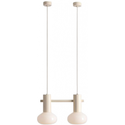 Aldex Flo lampa wisząca 2x10 W kremowa 7000H9_S