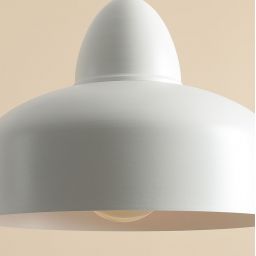 Aldex Como lampa wisząca 1x15 W biała 946G