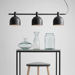 Aldex Beryl lampa wisząca 3x15 W czarna 976E_1