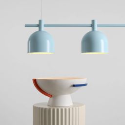 Aldex Beryl lampa wisząca 3x15 W niebieska 976E_29