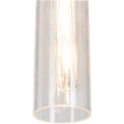 Altavola Design Pure lampa wisząca 1x6 W czarna-przezroczysta LA013/P