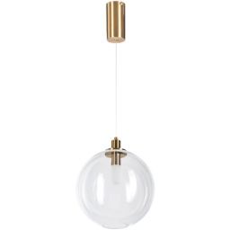 Altavola Design Polar lampa wisząca 1x6 W przezroczysta-złota LA019/P_clear
