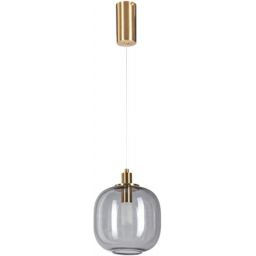 Altavola Design Polar lampa wisząca 1x6 W przydymiona-złota LA019/P_grey