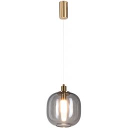Altavola Design Polar lampa wisząca 1x6 W przydymiona-złota LA019/P_grey