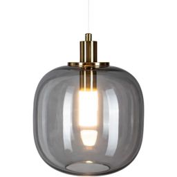 Altavola Design Polar lampa wisząca 1x6 W przydymiona-złota LA019/P_grey