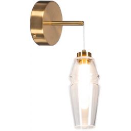 Altavola Design Opal kinkiet 1x6 W przezroczysty-złoty LA025/W_clear