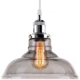 Altavola Design New York Loft lampa wisząca 1x40 W chrom LA040/P_smoky_chrom