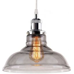 Altavola Design New York Loft lampa wisząca 1x40 W chrom LA040/P_smoky_chrom