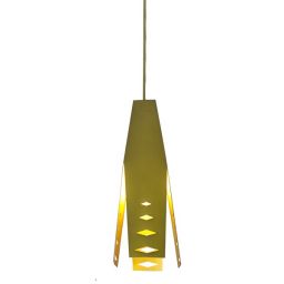 Altavola Design Origami lampa wisząca 1x40W coffee/złoty LA044/P_bronze