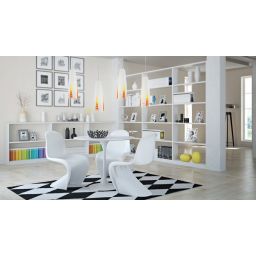 Altavola Design Origami lampa wisząca 1x40W biały/pomarańczowy LA044/P_white-orange