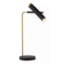 Altavola Design Lunette lampa stołowa 2x3W czarny/złoty LA062/T_black